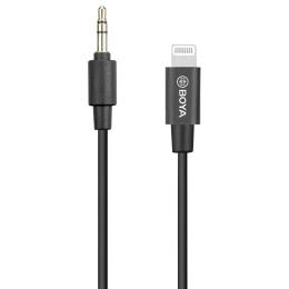 Перехідник BOYA BY-K1 (196757) Lightning (тато) - 3.5mm mini jack (тато)