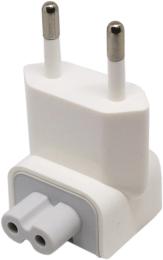 Мережевий перехідник ArmorStandart Euro ARM60267 White для блоків живлення Apple