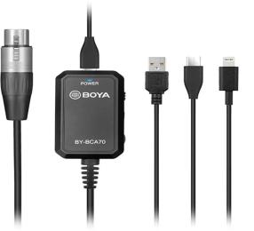 Адаптер для мікрофона BOYA BY-BCA70
