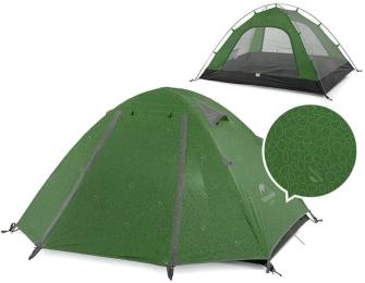 Намет Naturehike P-Series NH18Z033-P Dark Green тримісний, 210T, 65D