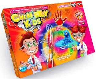 Набір для експериментів Danko Toys CHEMISTRY KIDS CHK-02-02U (для проведення дослідів)