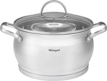 Каструля RINGEL Salsa нерж 26 см (8.4 л) з кришкою (RG-2034-26)