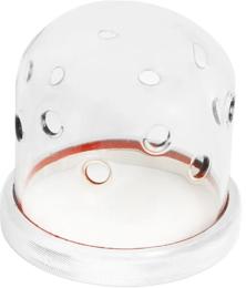 Ковпак дя спалаха Rime Lite 1967 для XB-Prime, i.A, F.Plus, Fame Plus, скляний, нарізний (прозорий)