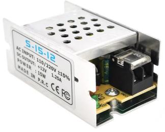 Блок живлення Yoso S-12-12 12 В 1 А 12 Вт перфорований