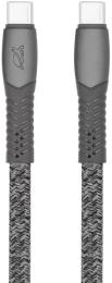 Дата-кабель RivaCase PS6105 GR12 USB Type C(тато) - USB Type C(тато) Gray