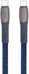 Дата-кабель RivaCase PS6105 BL12 USB Type C(тато) - USB Type C(тато) Blue
