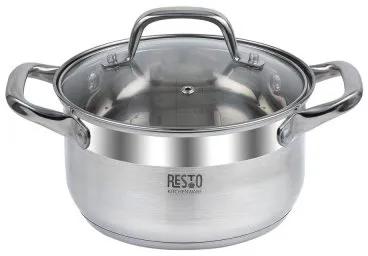 Каструля Resto Libra 92003r Steel з кришкою, 3.6 л