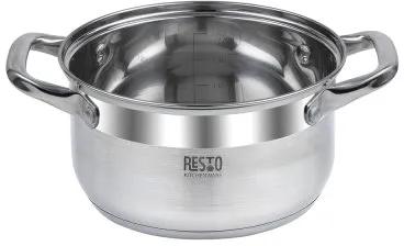 Каструля Resto Libra 92004r Steel з кришкою, 4.6 л