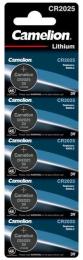 Батарейка Camelion CR 2025 Lithium * 5 (CR2025-BP5)