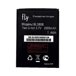 Акумулятор до телефону Fly BL3808 Black 2000 mah