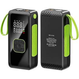 Автокомпресор Bavin 90W 150PSI 4500 mAh Black (Z-PC1158S BK)