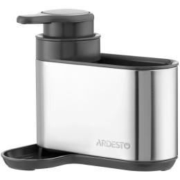 Дозатор для мила ARDESTO Minimalism Органайзер для миючих засобів Gray (ARHB3102GS)