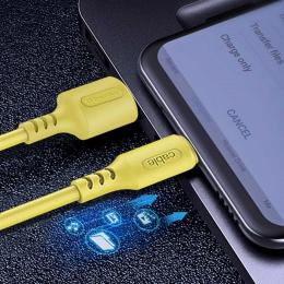 Дата-кабель ColorWay CW-CBUM043-Y 1m USB (тато) - microUSB (тато) Yellow