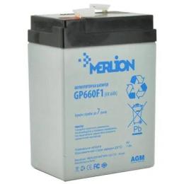 Акумулятор для ДБЖ Merlion 6V-6Ah (GP660F1)