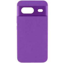 Чохол-накладка Lakshmi Silicone Cover Full Camera (AA) для Google Pixel 8a Purple