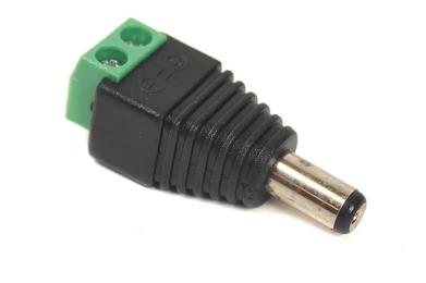 Розєм живлення для камер відеоспостереження PowerPlant 2.1 * 5.5 мм 10 шт