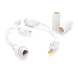 POE інжектор Voltronic 802.3at (30Вт) з портами Ethernet 10 / 100Mbps, 12V White тех упаковка