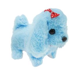 Інтерактивна іграшка Mic Собачка з бантиком Blue (427-1) (151245)