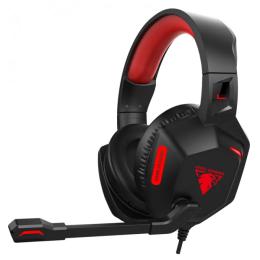 Накладні навушники Jedel GH-233 Black з мікрофоном, з посиленим кабелем