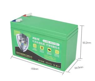 Акумулятор для ДБЖ Voltronic 12 V 6A (150X65X94) літієва з елементами Li-ion 18650 вага 605 грам + ЗП