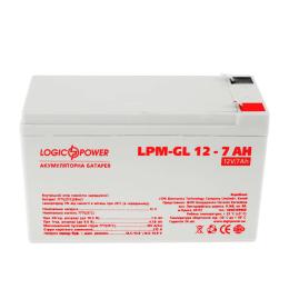 Акумулятор для ДБЖ LogicPower LPM-GL 12 - 7 AH гелевий
