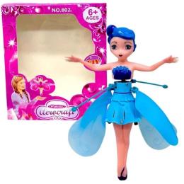 Інтерактивна іграшка Mic Запускачка Літаюча фея Blue (802)(289658)