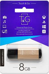 Флеш память T&amp;G 121 Vega Series TG121-8GBGD Gold 08 GB USB 2.0