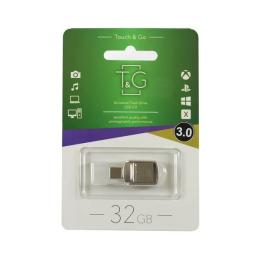 Флеш память T&amp;G 104 Metal series TG104TC-32G3 Silver 32 GB USB 3.0