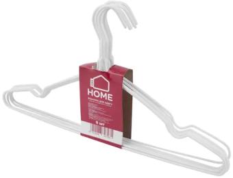 Набір вішалок Idea Home 6707236 White 39.4х21х0.3 см 8 шт.