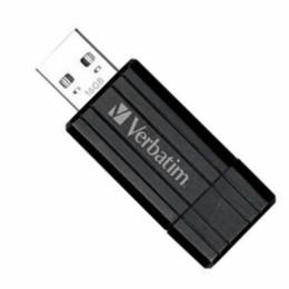 Флеш память Verbatim StorenGo PinStripe 49064 Black 32 GB