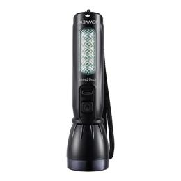 Ліхтарик NEWVEW NV-C1013 Solar Panel 500mAh Black (NWVW-NV-C1013-BK)