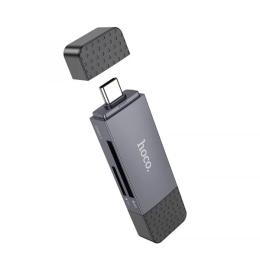 Картрідер Hoco HB45 Spirit 2-in-1 Gray USB/Type-C 2.0