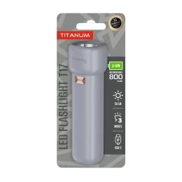Ліхтарик Titanum TLF-T17 Gray
