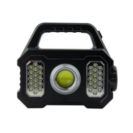Ліхтарик Infinity LED YT-880 + SOLAR Black