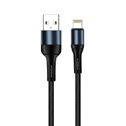 Дата-кабель ColorWay CW-CBUL045-BK 1m USB (тато) - Lightning (тато) Black