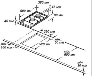 Варильна поверхня Grunhelm Domino GPG 0201 BF газова