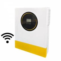 Сонячний інвертор Anenji 11 кВт 48 В з Wi-Fi та двома MPPT з низьким рівнем шуму для дому, квартири