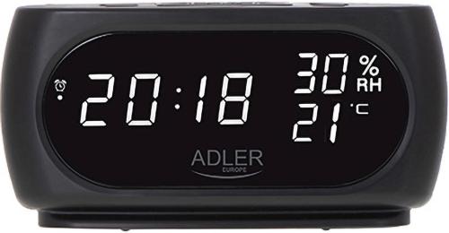 Настільний годинник Adler AD 1186 Black