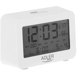 Настільний годинник Adler AD 1196 White
