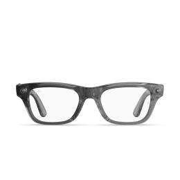 Смартокуляри Ray-Ban Meta Blayzer Optics Gen2 Standard Matte Transparent Ice Gray Clear Lenses (RW7001 8529 50-19)
