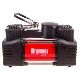 Автокомпресор Штурмовик AC-72 Black Red 150psi/25Amp /90л