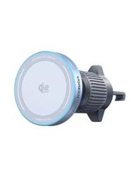 Тримач в авто Ugreen W758 Magnetic Wireless Car Charger 25W QI2.2 Starlight Blue