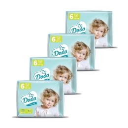 Підгузки Dada Extra Soft Extra Розмір 6 Large (16+ кг) 4 упаковки по 38 шт (152 шт) (4820174989576)