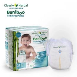 Підгузки Clearly Herbal Bamboo, розмір 5 (12-17 кг), 18 шт. (1125)
