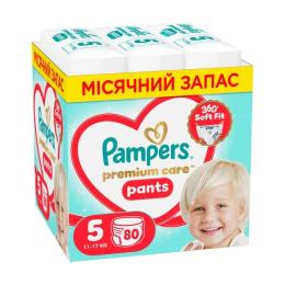 Підгузки Pampers Premium Care Pants Розмір 5 (11-17 кг) 80 шт (8006530320153)