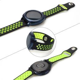 Ремінець для смарт-годинника BeCover Becover Vents Style для Huawei Watch GT/GT 2 46mm/GT 2 Pro/GT Active/Honor Watch Magic 1/2/ Black White
