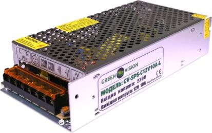 Блок живлення GreenVision GV-SPS-C 12V10A-L 120W (LP3450)