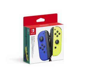 Набір ігрових контролерів Nintendo Joy-Con Набір 2 контролери Joy-Con Синій/неоновий жовтий (45496431303) Yellow 2 шт