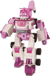 Ігрова фігурка Super Wings Small Blocks 2-in-1 Buildable Transforming Vehicle Dizzy EU385006