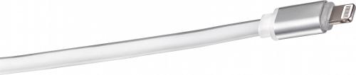Дата-кабель Logan EL118-010WH 1m USB(тато) - Lightning(тато) White